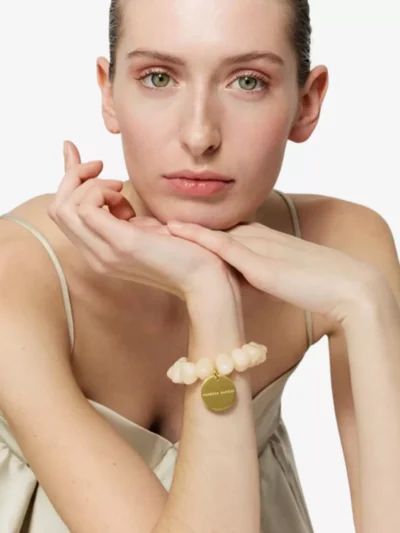 Vanessa Baroni Vanessa Baroni Armband - Latte marble