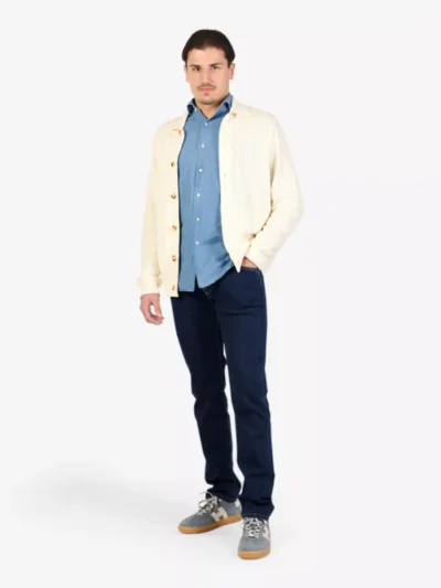Xacus Xacus Jeans shirt - Denimblauw