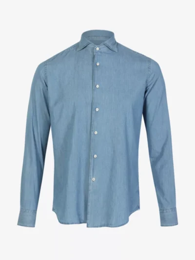 Xacus Xacus Jeans shirt - Denimblauw