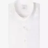 Xacus Xacus Linnen shirt short fit - Wit
