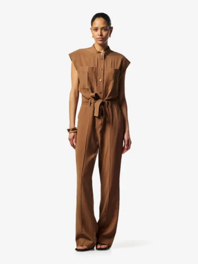 Aaiko Aaiko Jumpsuit - 181031 HAZELNUT