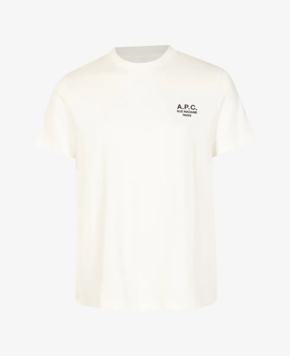 A.P.C. T-shirt Standard Rue Madame - Wit 1 A.P.C. A.P.C. T-shirt Standard Rue Madame - Wit