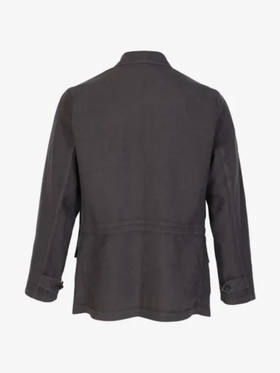 Boglioli Boglioli Overshirt/ fieldjacket - Donkerbruin