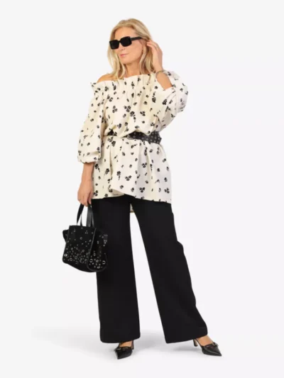 co'couture cocouture accessoires 39036 phoebecc leath Zwart