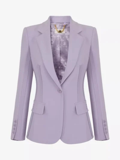 Elisabetta Franchi Elisabetta Franchi Blazer - Lila