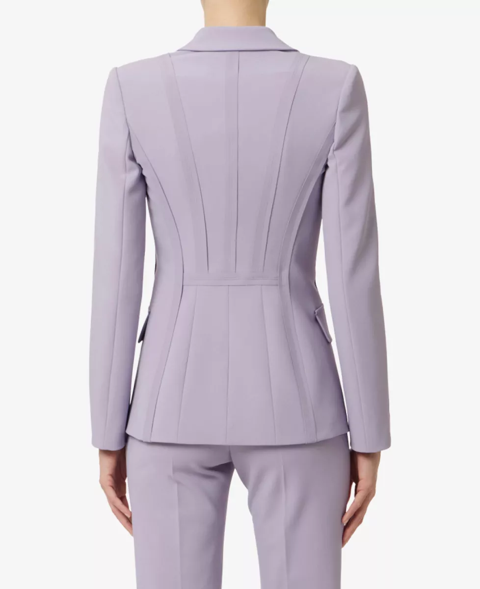 Elisabetta Franchi Blazer - Lila 6 Elisabetta Franchi Elisabetta Franchi Blazer - Lila