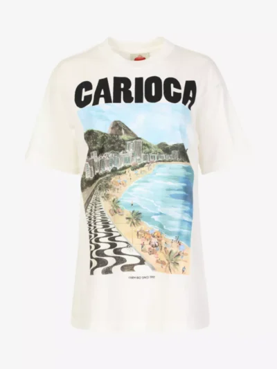 Farm Rio Farm Rio T-shirt - Ecru