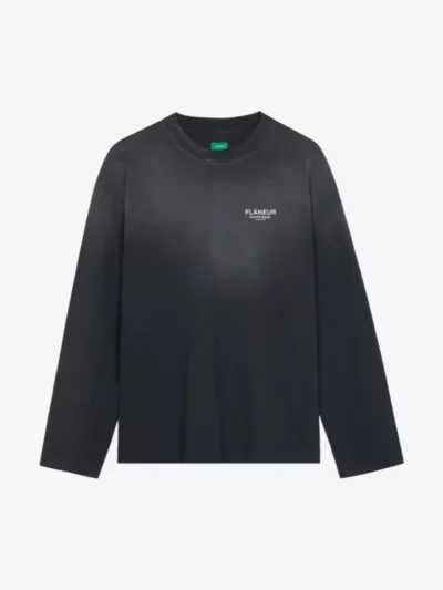 Flâneur Flâneur T-shirt longsleeve - Donkergrijs