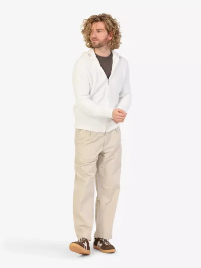 Gran Sasso Gran Sasso Boucl** Vest - Wit
