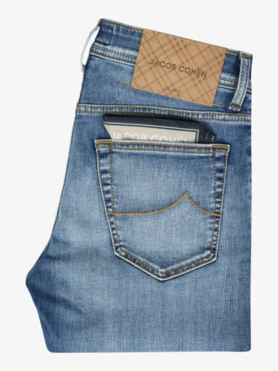 Jacob Cohen Jacob Cohen Nick slim - Middelblauw