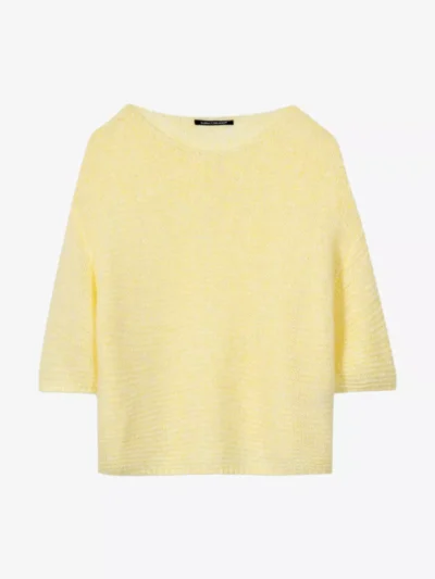 Luisa Cerano Luisa Cerano Pullover Kurzarm - citron