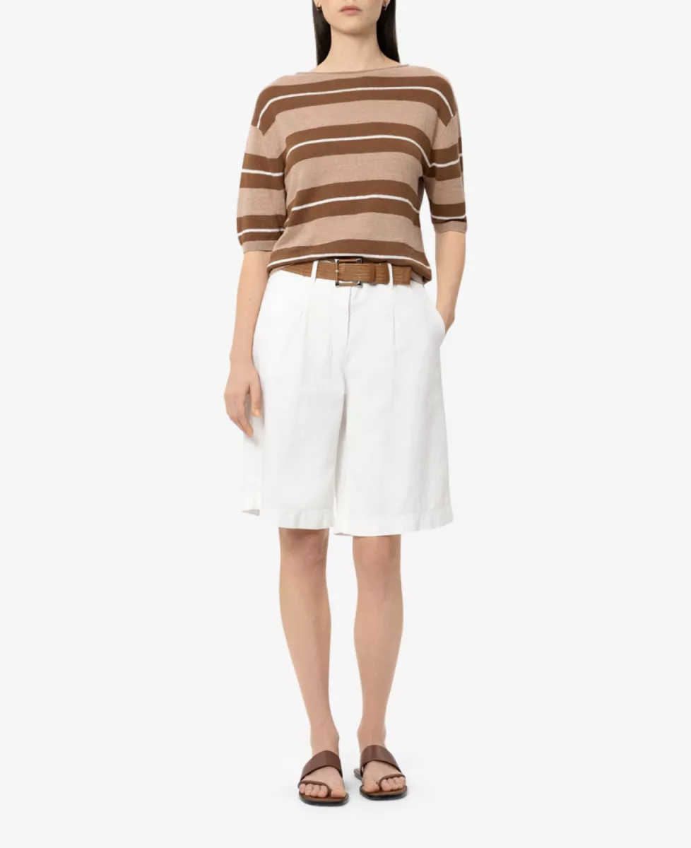 Luisa Cerano Pullover Kurzarm - dark terracotta 2 Luisa Cerano Luisa Cerano Pullover Kurzarm - dark terracotta