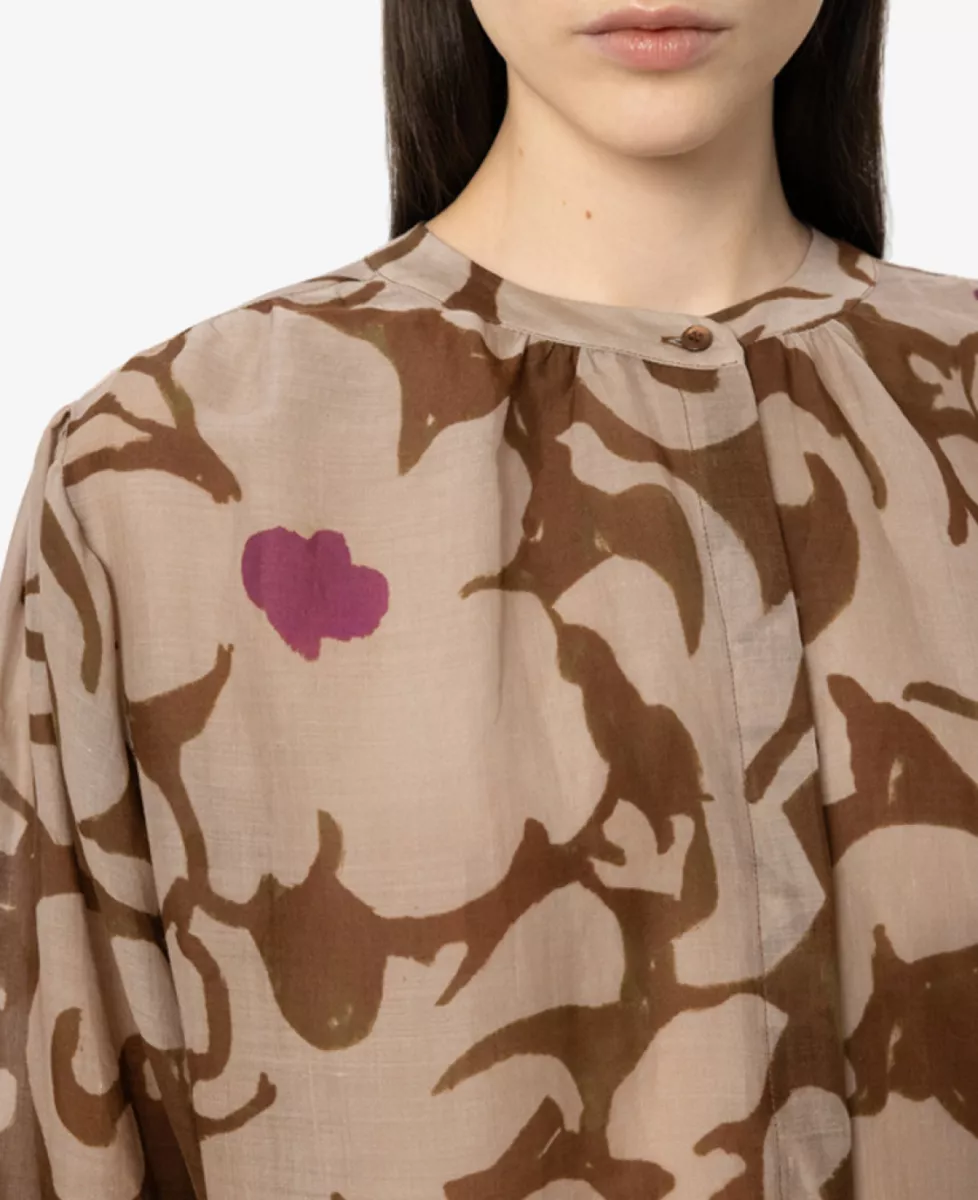Luisa Cerano Bluse - the ethnic flower terracotta 3 Luisa Cerano Luisa Cerano Bluse - the ethnic flower terracotta