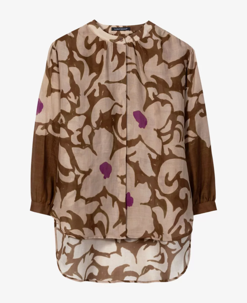 Luisa Cerano Bluse - the ethnic flower terracotta 1 Luisa Cerano Luisa Cerano Bluse - the ethnic flower terracotta