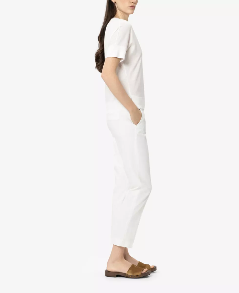 Luisa Cerano Slim-Tailored-Pants - white 3 Luisa Cerano Luisa Cerano Slim-Tailored-Pants - white