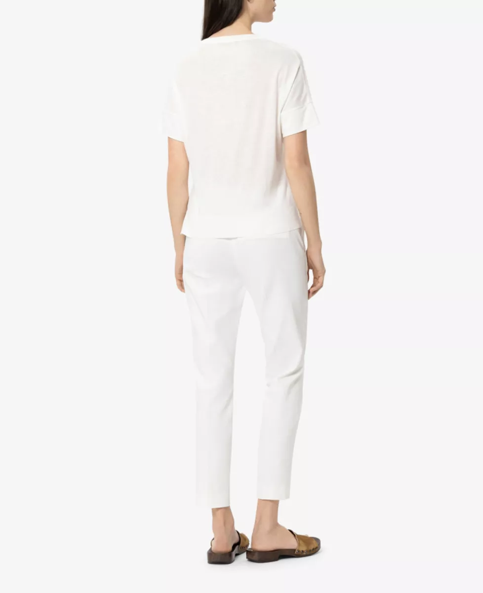 Luisa Cerano Slim-Tailored-Pants - white 4 Luisa Cerano Luisa Cerano Slim-Tailored-Pants - white