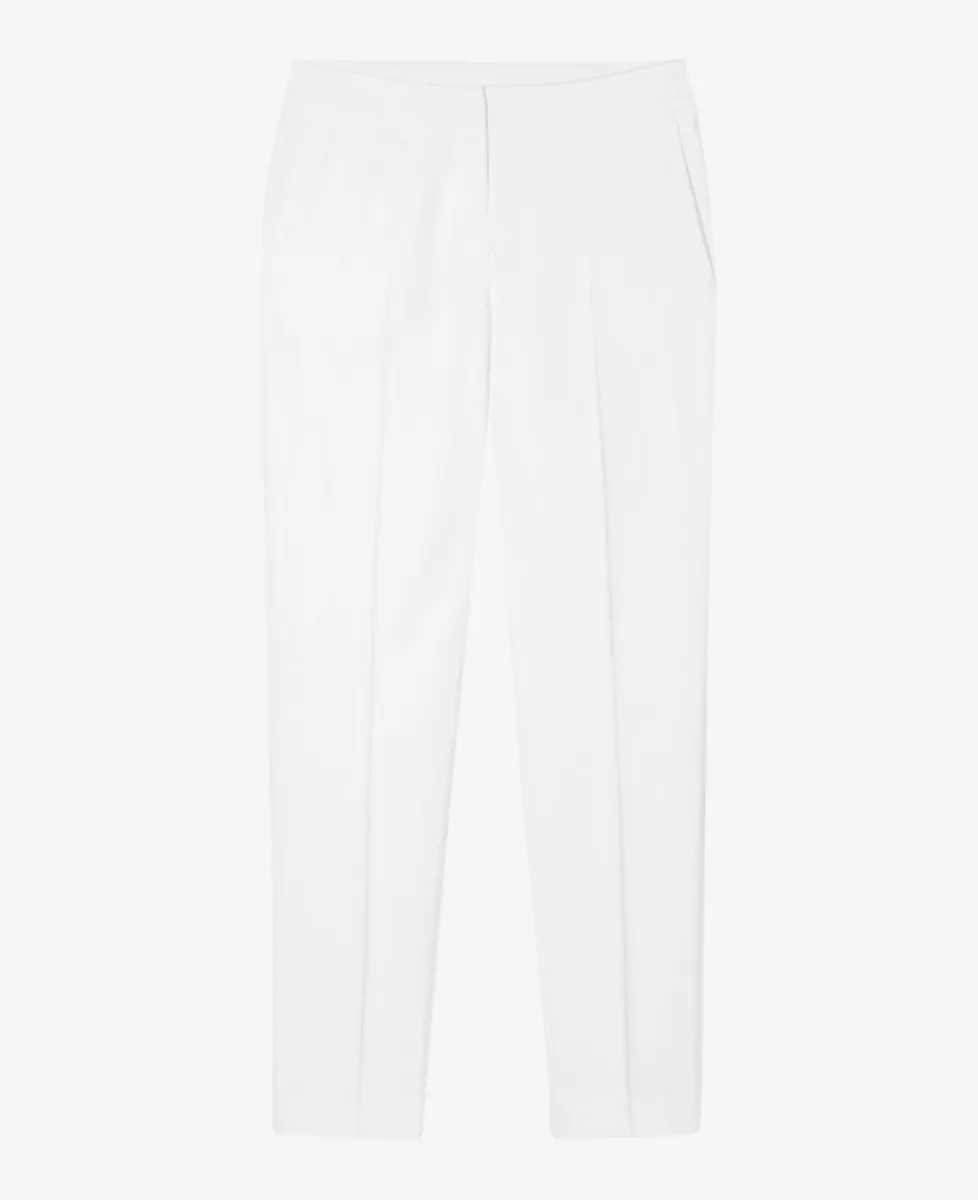 Luisa Cerano Slim-Tailored-Pants - white 1 Luisa Cerano Luisa Cerano Slim-Tailored-Pants - white