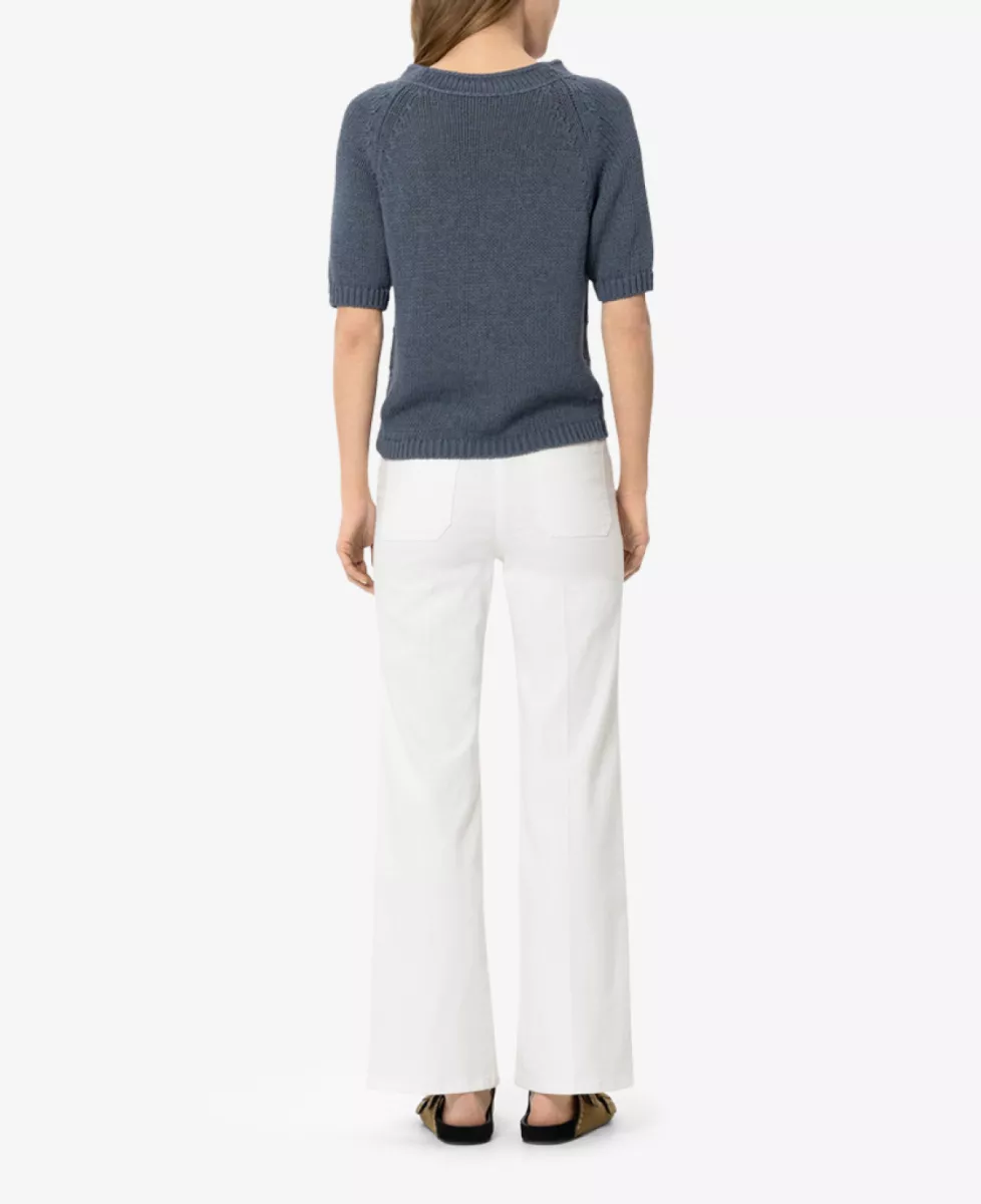 Luisa Cerano Authentic-Flared-Denim - white 5 Luisa Cerano Luisa Cerano Authentic-Flared-Denim - white