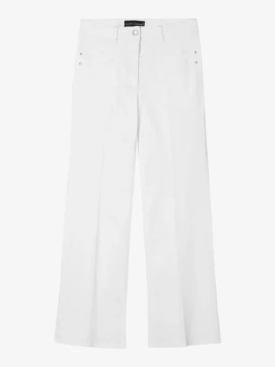 Luisa Cerano Luisa Cerano Authentic-Flared-Denim - white