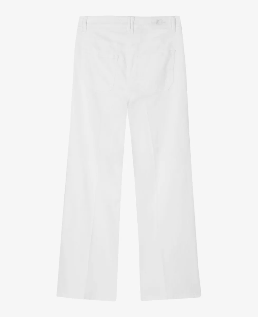 Luisa Cerano Authentic-Flared-Denim - white 6 Luisa Cerano Luisa Cerano Authentic-Flared-Denim - white