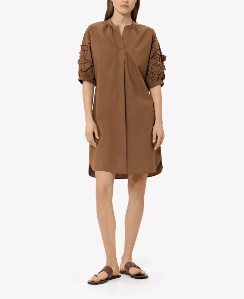 Luisa Cerano Kleid - dark terracotta 2 Luisa Cerano Luisa Cerano Kleid - dark terracotta