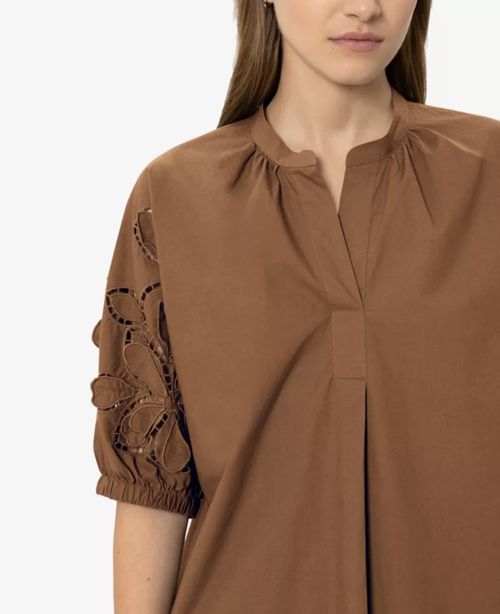 Luisa Cerano Kleid - dark terracotta 3 Luisa Cerano Luisa Cerano Kleid - dark terracotta
