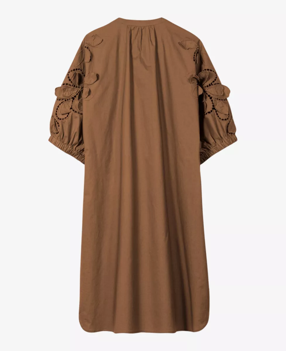 Luisa Cerano Kleid - dark terracotta 6 Luisa Cerano Luisa Cerano Kleid - dark terracotta