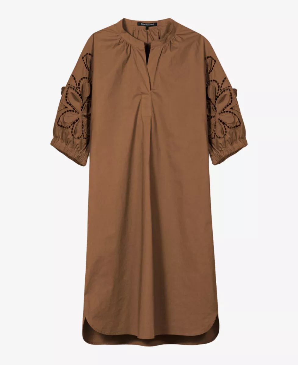Luisa Cerano Kleid - dark terracotta 1 Luisa Cerano Luisa Cerano Kleid - dark terracotta