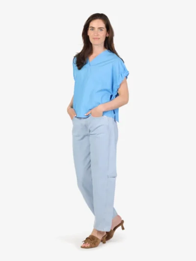 Marc Cain Sports Marc Cain Sports Bluse - little boy blue