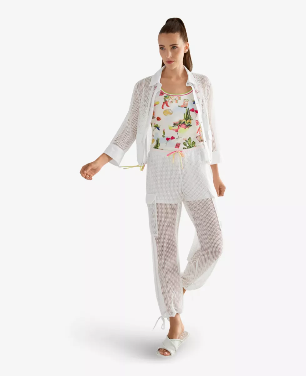 Marc Cain Sports topje - white 2 Marc Cain Sports Marc Cain Sports topje - white