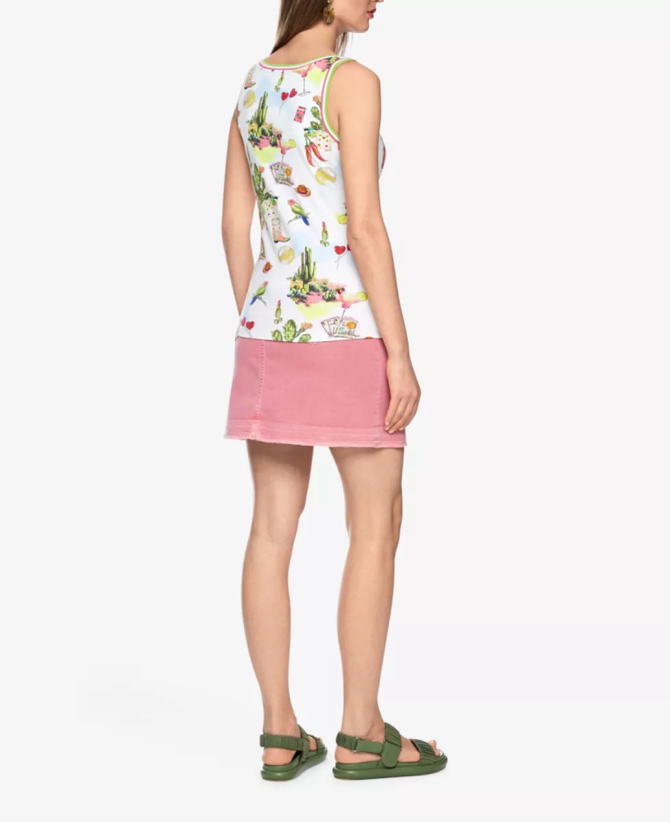 Marc Cain Sports topje - white 6 Marc Cain Sports Marc Cain Sports topje - white