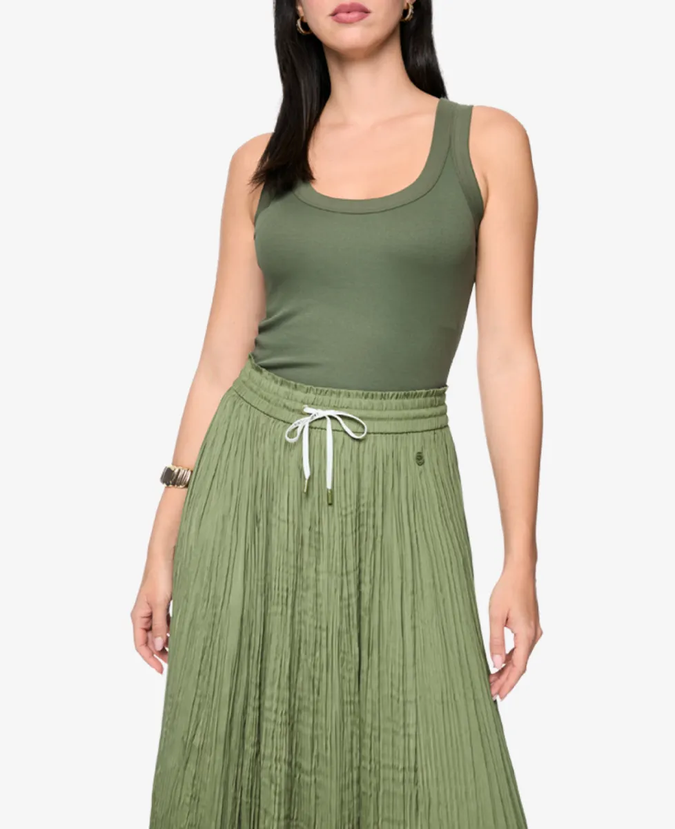 Marc Cain Sports topje - olivine 3 Marc Cain Sports Marc Cain Sports topje - olivine