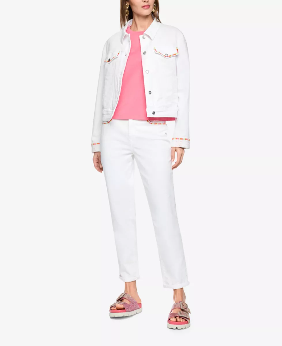 Marc Cain Sports jeans RIAD - white 2 Marc Cain Sports Marc Cain Sports jeans RIAD - white