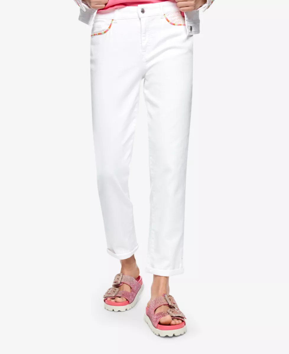 Marc Cain Sports jeans RIAD - white 3 Marc Cain Sports Marc Cain Sports jeans RIAD - white