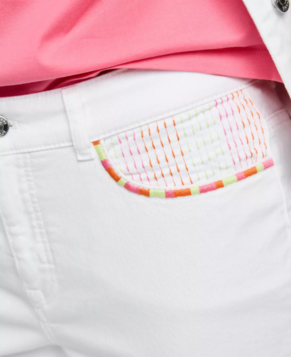 Marc Cain Sports jeans RIAD - white 4 Marc Cain Sports Marc Cain Sports jeans RIAD - white