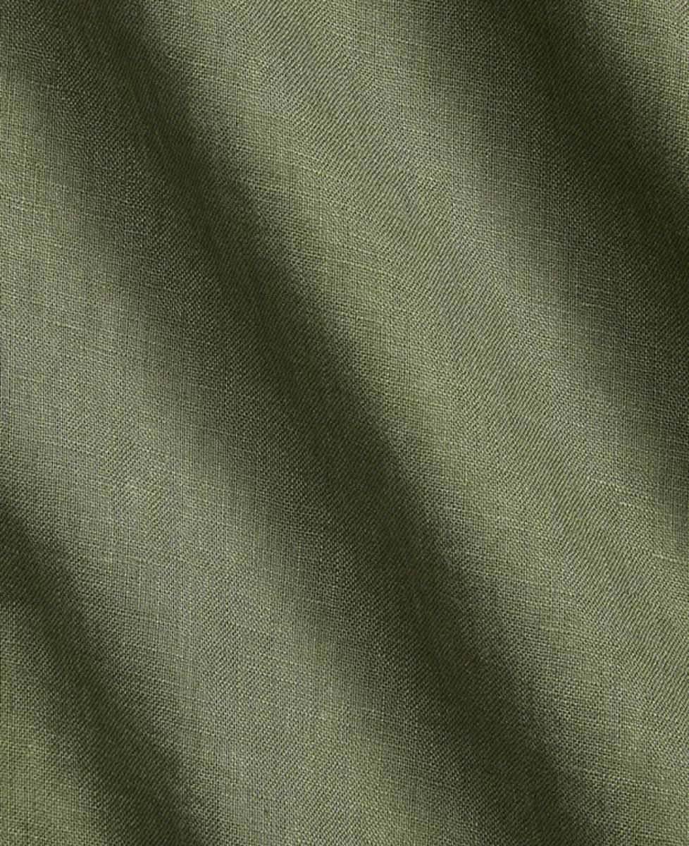 Ralph Lauren Shirt Linnen - Donkergroen 6 Ralph Lauren Ralph Lauren Shirt Linnen - Donkergroen