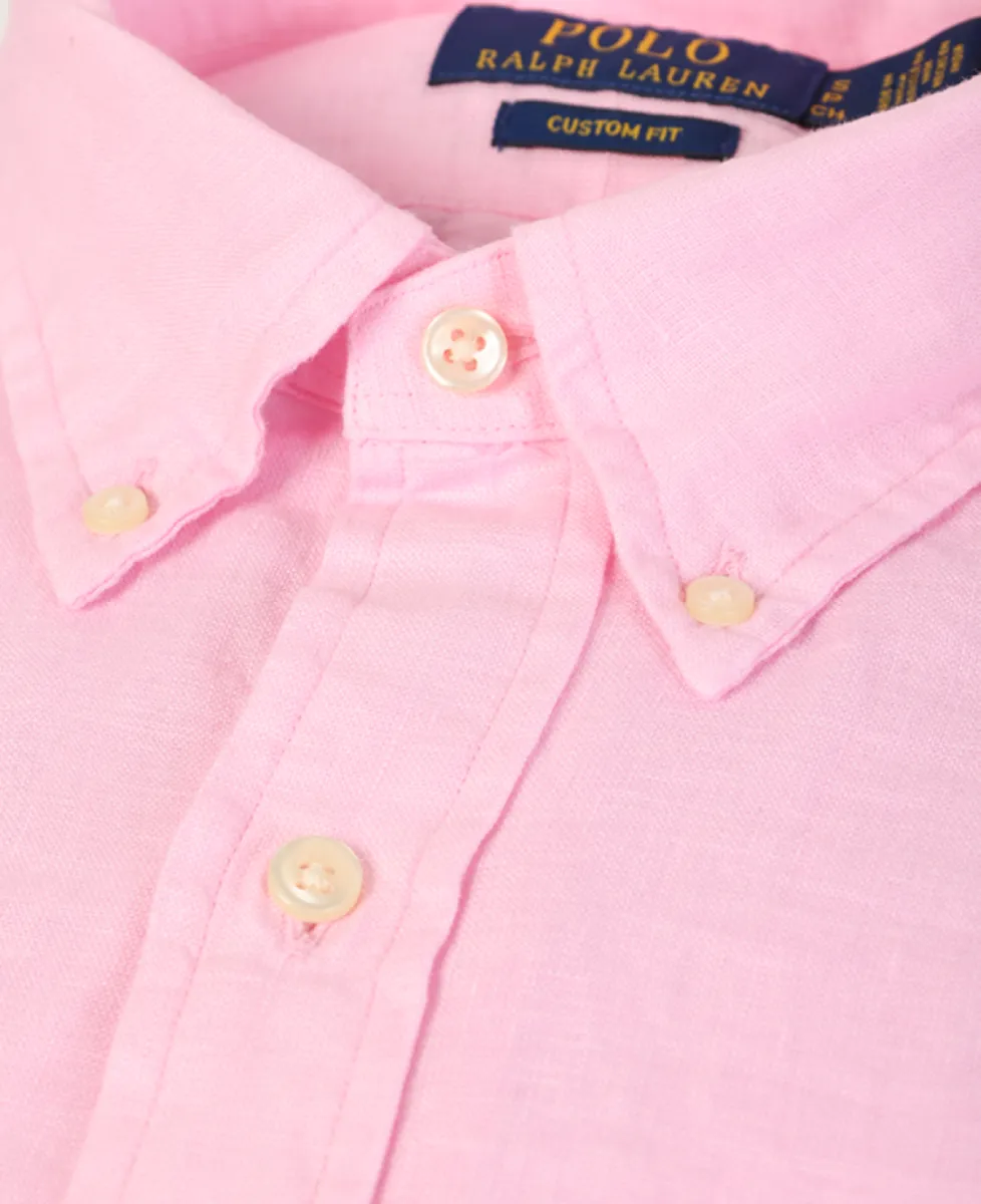 Ralph Lauren Shirt Linnen - Rose 4 Ralph Lauren Ralph Lauren Shirt Linnen - Rose