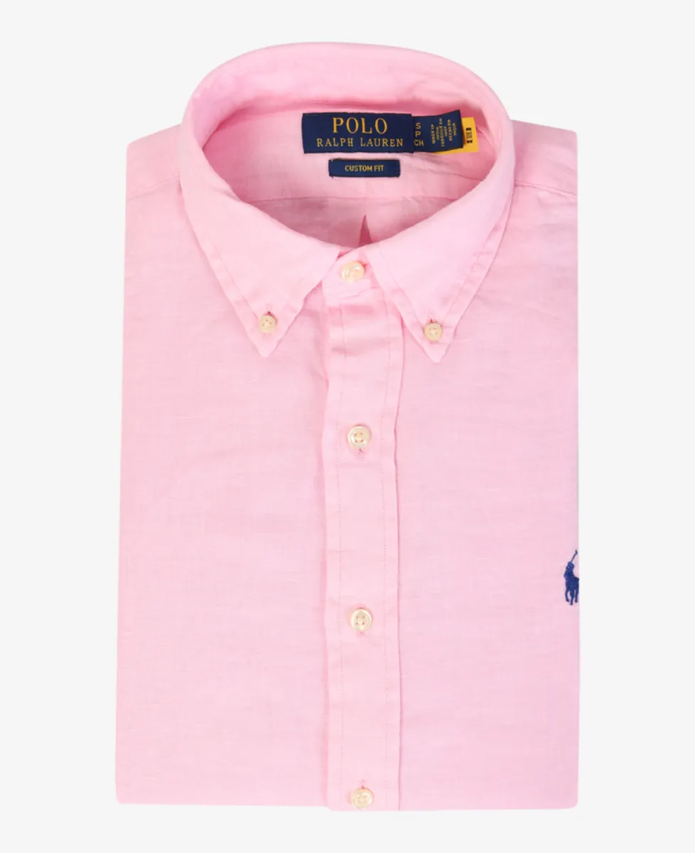 Ralph Lauren Shirt Linnen - Rose 1 Ralph Lauren Ralph Lauren Shirt Linnen - Rose