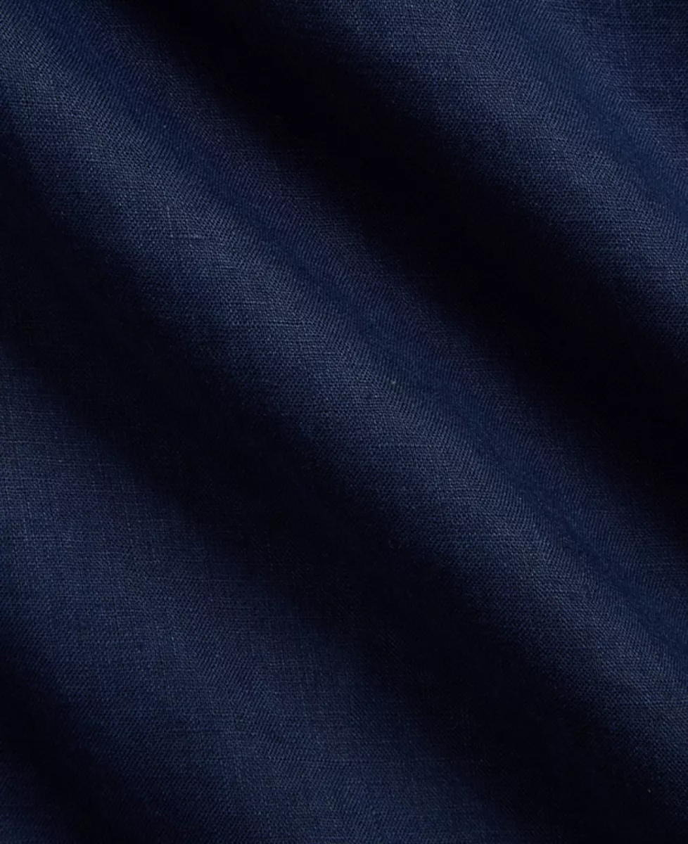 Ralph Lauren Shirt Linnen SS - Navy 6 Ralph Lauren Ralph Lauren Shirt Linnen SS - Navy