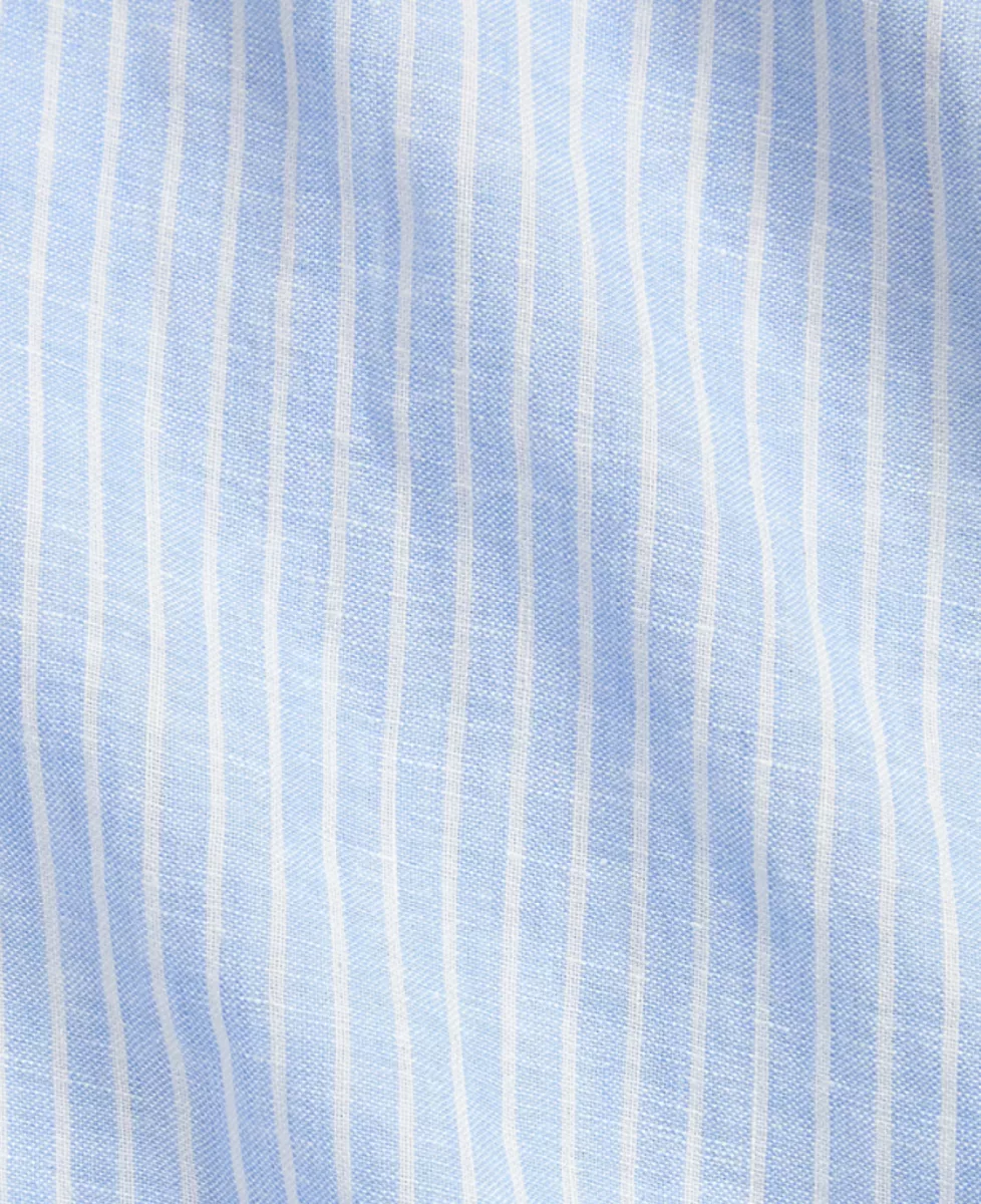 Ralph Lauren Shirt Linnen - Lichtblauw 6 Ralph Lauren Ralph Lauren Shirt Linnen - Lichtblauw