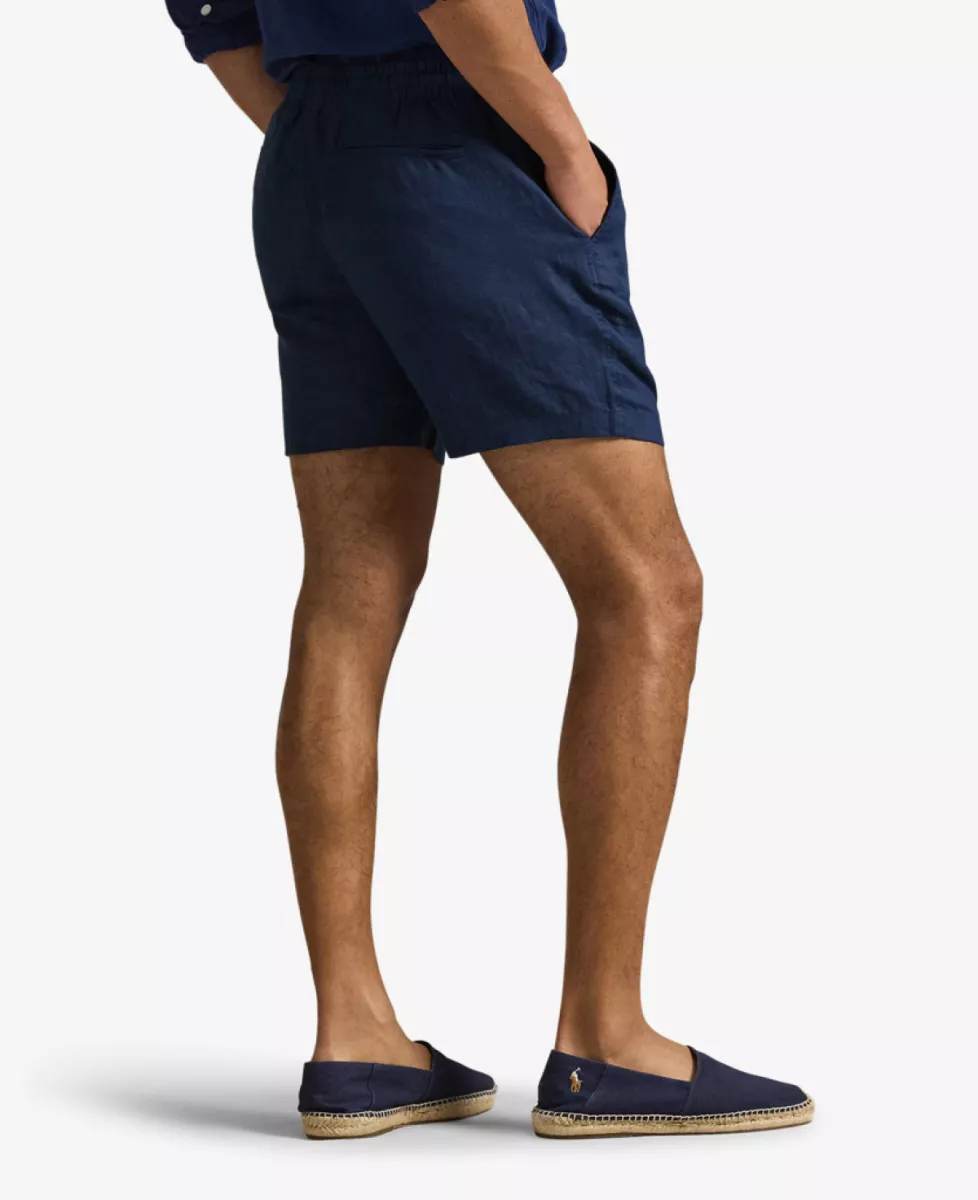 Ralph Lauren Short Linnen - Navy 5 Ralph Lauren Ralph Lauren Short Linnen - Navy