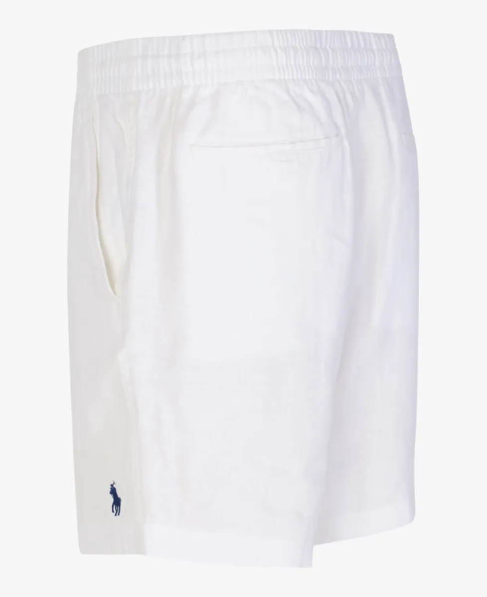 Ralph Lauren Short Linnen - Wit 3 Ralph Lauren Ralph Lauren Short Linnen - Wit
