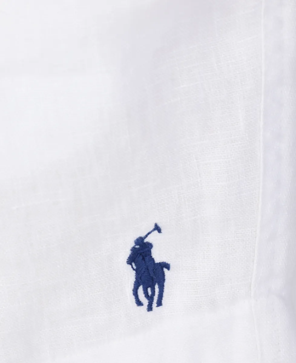Ralph Lauren Short Linnen - Wit 5 Ralph Lauren Ralph Lauren Short Linnen - Wit