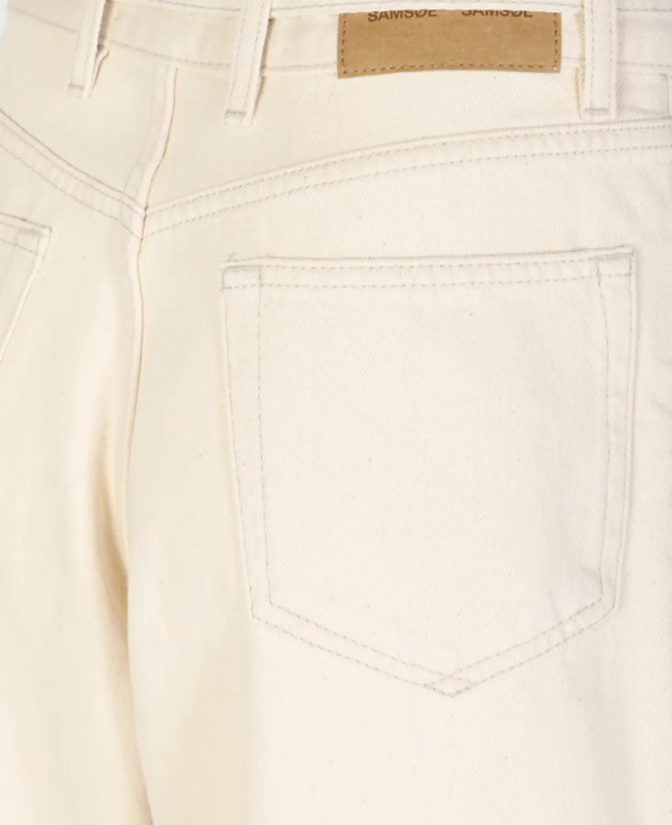 Samsoe Samsoe Jeans - Ecru 3 Samsoe Samsoe Samsoe Samsoe Jeans - Ecru