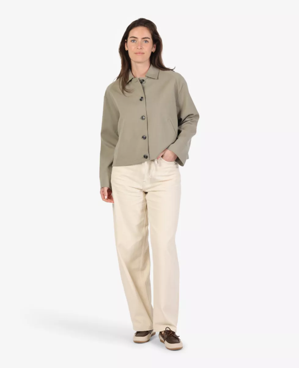 Samsoe Samsoe Blazer - Khaki 2 Samsoe Samsoe Samsoe Samsoe Blazer - Khaki