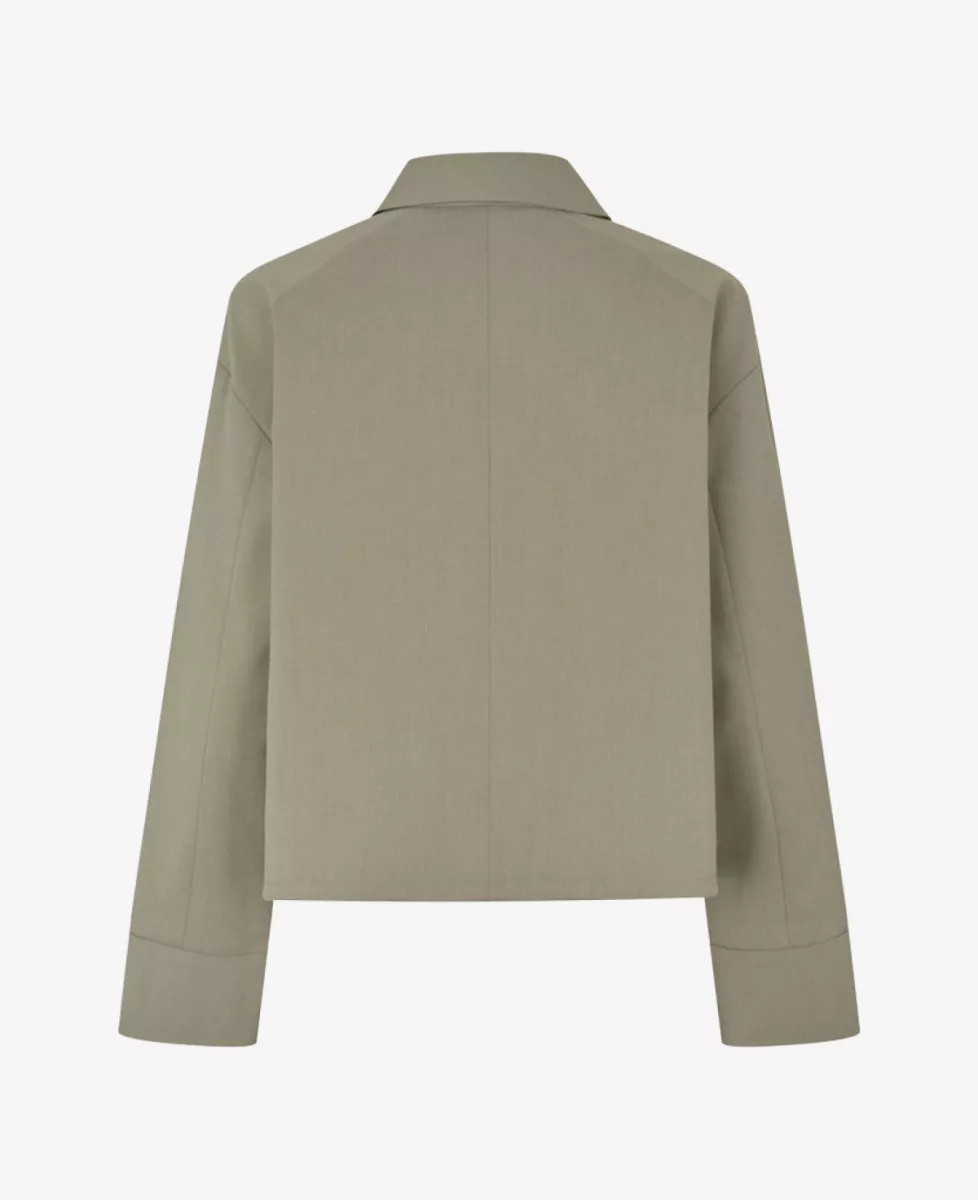 Samsoe Samsoe Blazer - Khaki 5 Samsoe Samsoe Samsoe Samsoe Blazer - Khaki