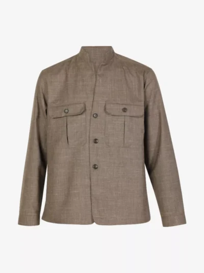 Xacus Xacus Overshirt - Taupe