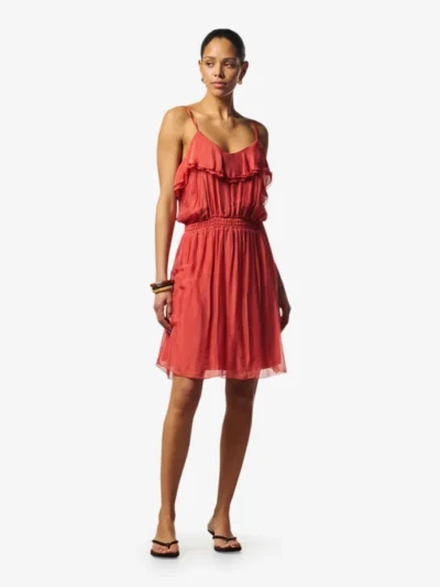 Aaiko Aaiko Jurk - 171641 HIBISCUS RED