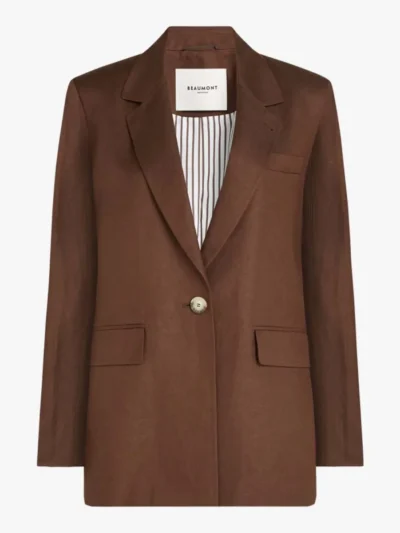 Beaumont Beaumont Blazer - Donkerbruin