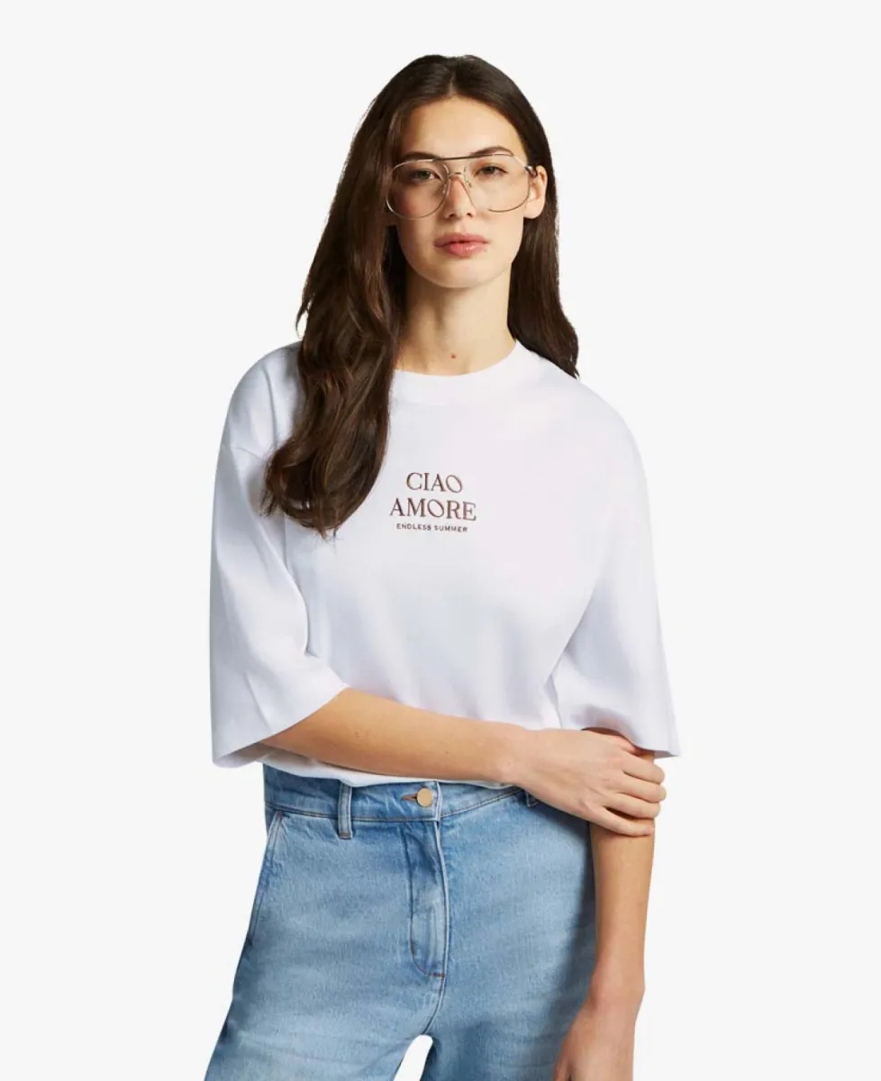 Beaumont Tshirt km - Wit 3 Beaumont Beaumont Tshirt km - Wit